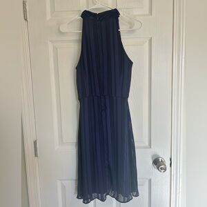 Banana Republic Deep Purple halter Dress